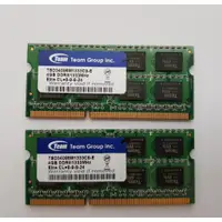 在飛比找蝦皮購物優惠-【 TEAM 十銓 筆電記憶體】4GB 2Rx8 DDR3-