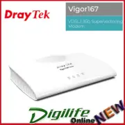 DrayTek Vigor167 VDSL2/ADSL2+ Modem Router with Firewall & IPV6 DV167