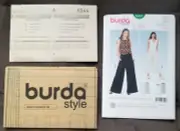 Burda Young Super Easy Sewing Pattern Pants Casual Special Occasion Every Day