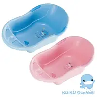 在飛比找樂天市場購物網優惠-KUKU酷咕鴨幼兒浴盆(藍/粉)
