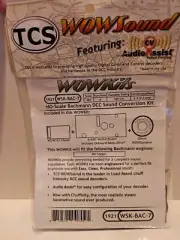 TCS DCC WSK-BAC-7 WOWKits WOWSound Decoder Bachmann Spectrum PRR K4 4-6-2 ~ 1921