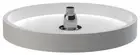 Rev-A-Shelf 6621-16-52 Classic 1 Shelf 16" Full Circle Lazy Susan - White