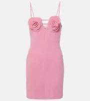 [Blumarine] Blumarine Floral embroidered mini dress AU 8 pink