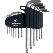 Craftsman V-Series X-Tract Technology SAE L-Handle Ball End Hex Key Set 13 pc