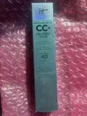IT Cosmetics CC+ Cream Oil-Free Matte Foundation 1.08 Oz Medium Tan