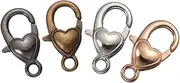 LALAFINA DIY Jewelry Making 40pcs Alloy Lobster Clasps Versatile Clasp for Necklace Bracelet Bag and Keych