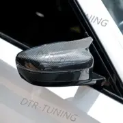 Carbon Fibre M-Style Side Wing Mirror Covers For BMW 5-Series 520e 530e 545e G30