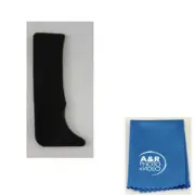 A&R Rear Back Cover Thumb Rubber Grip w Adhesive Replace for Nikon D810 Camera