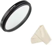 Basics Camera Lens UV Filter 55mm Ultra Slim Protection Ultra-Violet Filter for Canon EOS R7, R8 Camera With Canon RF-S 55-210mm f/5-7.1 IS STM Lens