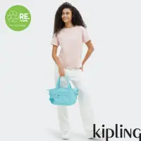 在飛比找momo購物網優惠-【KIPLING官方旗艦館】質感湖水綠手提側背包-ART M