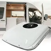 7840 BTU Car DC Air Conditioner, RV Rooftop Dc Air Conditioner Unit, High Efficient RV AC Unit-Cooling Only, Low Noise For Car RV Truck Camper(12V)