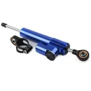 CNC Steering Damper Stabilizer Linear Reversed Safety Control Blue Universal