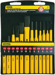Stanley 16-299 - Cold Chisel & Punch Set 12 Piece