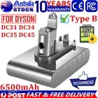 6500mAh 22.2V Sony Cell Battery for Dyson Type B DC31 DC34 DC35 DC44 DC45 Animal