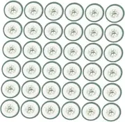 DECOMELODY 100Pcs Eye Patches Non Woven Cucumber Care Moisturizing Rejuvenating Portable Household Eye Accessories for Skin Hydration and Relaxation