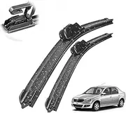 Windscreen Wipers LHD Front Wiper Blades,For Dacia,For Renault,For Logan MK1 2004-2011 Windshield Windscreen Front Window Wiper 20"+20"