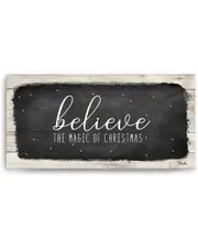 Ready2HangArt Believe I Canvas Wall Art by Olivia Rose