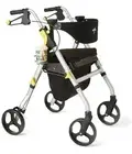 Medline Premium Empower Folding Rollator Walker - Black NEW!