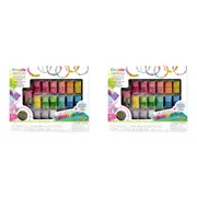 2PK Crayola Creations Flip Top Bead Shop DIY Jewelry Making Craft Kit Kids 8y+