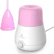 Health Personal Intimate Care Menstrual Cup Steam Sterilizer Mooncup Steriliser Cleaning Instrument Antibacterial Reusable Bottle Sterilizer Physical Kills 99.9% of Dirty