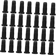 HOMSFOU 45Pcs Office Chair Swivel Caster Wheel Covers Durable Protector for Hardwood Floors Stylish Glide Caps for Rolling Chairs Easy to Install and Long Lasting