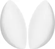 [FOMIYES] 1Pair Removable Silicone Inserts Pads Breathable Comfortable for Sports Bras Yoga Swimwear Enhances Curves with Subtle Lift for Busts