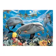 60pc Ravensburger Caribbean Smile Theme Jigsaw Kids/Childrens Puzzle Pieces 4Y+