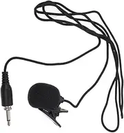 Kisangel 3.5mm Threaded Lavalier Mic for Smartphones Recording Vocal Microphone Clip for Meetings Interviews
