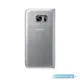 Samsung三星 原廠Galaxy S7 G930專用 LED皮革翻頁式皮套 可插卡 /側翻書本保護套 - 銀色