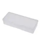 Clear Plastic Storage Box Jewelry'Craft Nail Beads Container Organizer Case WAU