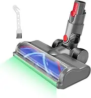 Vacuum Head Replacement Parts for Dyson Dyson V10 Slim V12 Slim Vaccum Cleaner, Direct Drive Cleaner Head with Green LED Light