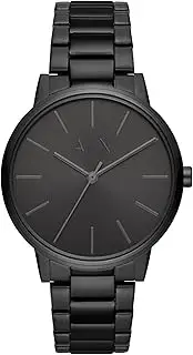 [Armani Exchange] Men's Stainless Steel Three Hand Dress Watch