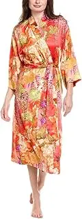 [N Natori] Womens Wisteria Garden Robe Length 49"