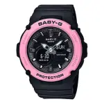 【CASIO 卡西歐】BABY-G 神秘黑粉運動手錶 禮物(BGA-270-1A)