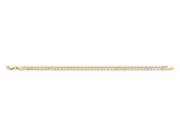 9kt Two Tone Gold Silver Infused Bracelet