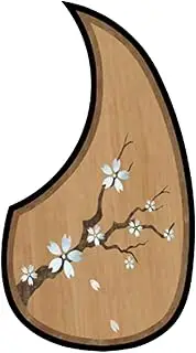 Pickguard for Acoustic Guitar,Stringed Instrument Scratch Sticker | Scratch-Resistant Protective Sticker Pickguard for Acoustic Guitar Maintenance