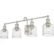 Z-Lite 734-4V-BN Bryant 4 Light 32 inch Brushed Nickel Vanity Wall Light