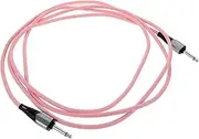Kisangel Electric Guitar Cable Pure Sound Durable Audio Cord for Electric Guitars Basses Stylish Solid Color Design Versatile Use with Amps Recording Devices