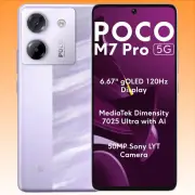 Xiaomi Poco M7 Pro Dual SIM 5G (8GB RAM, 256GB, Purple) - Brand New