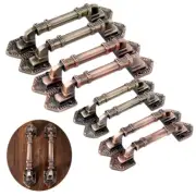 2pcs Bronze Antique Door Handles 96/128mm Cabinets Drawer Pull Knob Hardware