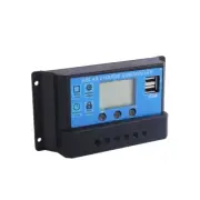 Solar Panel 30A Regulator Charge Controller 12V/24V Auto Focus Tracking PWM USB