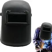 Helmet for Argon Arc,PP Safety Face Shield - Flexible Adjustment Breathable Headgear Protective for Arc Grinding Cutting
