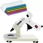 Hot Glue Gun Kit, Mini Hot Melt Glue Gun for Crafts with 30 Colorful Glue Sticks