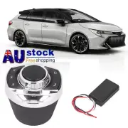 Universal Car Wireless Steering Wheel LED GPS Smart Button Volume Remote Control