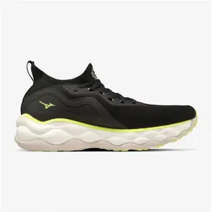 Mizuno Wave Neo Ultra [J1GC223453] 男 慢跑鞋 運動 路跑 輕量 避震 襪套式 黑黃白