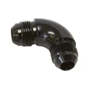 Aeroflow AF521-04BLK -4AN 90 Deg Male Flare Union Black Full Flow No Restrict...