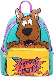 [Loungefly] Warner Brothers Scooby-Doo Scooby Snacks Women's Backpack, Multicoloured, One Size, Sbdbk0006