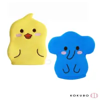 在飛比找momo購物網優惠-【KOKUBO】兒童沐浴手套(親子互動-可愛動物造型)