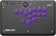 MAYFLASH F500 FLAT Fight Stick All Button Arcade Controller for PS4, PC, Xbox Series S/X, Xbox One, Switch, Steam Deck, macOS, Android, Raspberry Pi, NEOGEO mini and more