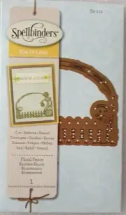 Spellbinders Die D-Lites - Floral Fence - #S2-111